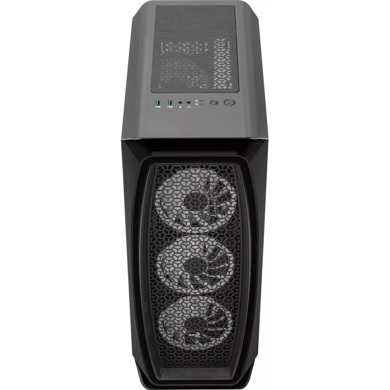 Aerocool Aero One Duo ATX pc-behuizing 4x ARGB-ventilator 12 cm + frontrooster