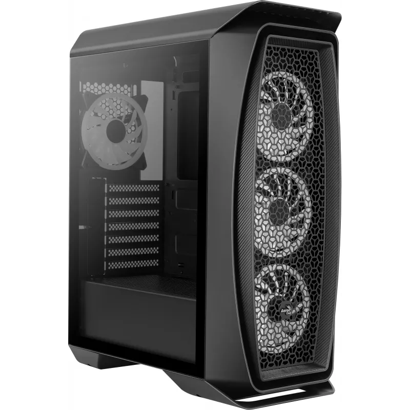 Aerocool Aero One Duo ATX pc-behuizing 4x ARGB-ventilator 12 cm + frontrooster
