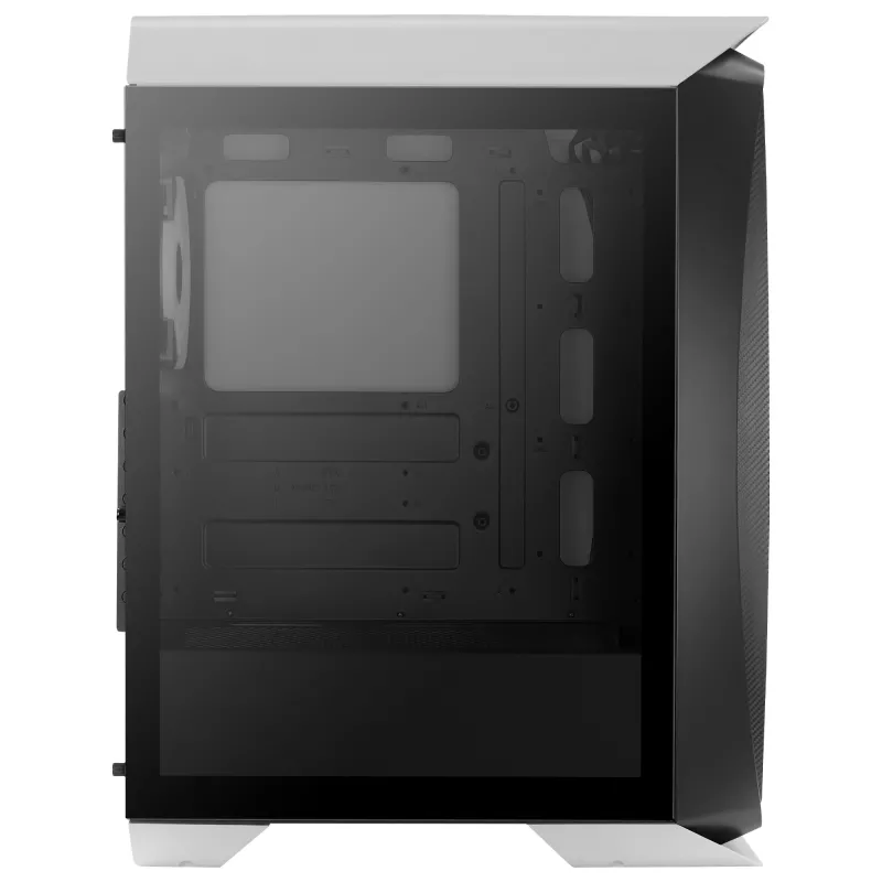 Aerocool AEROONEDUOWHV1 Gaming ATX-behuizing 4xARGB-ventilator wit