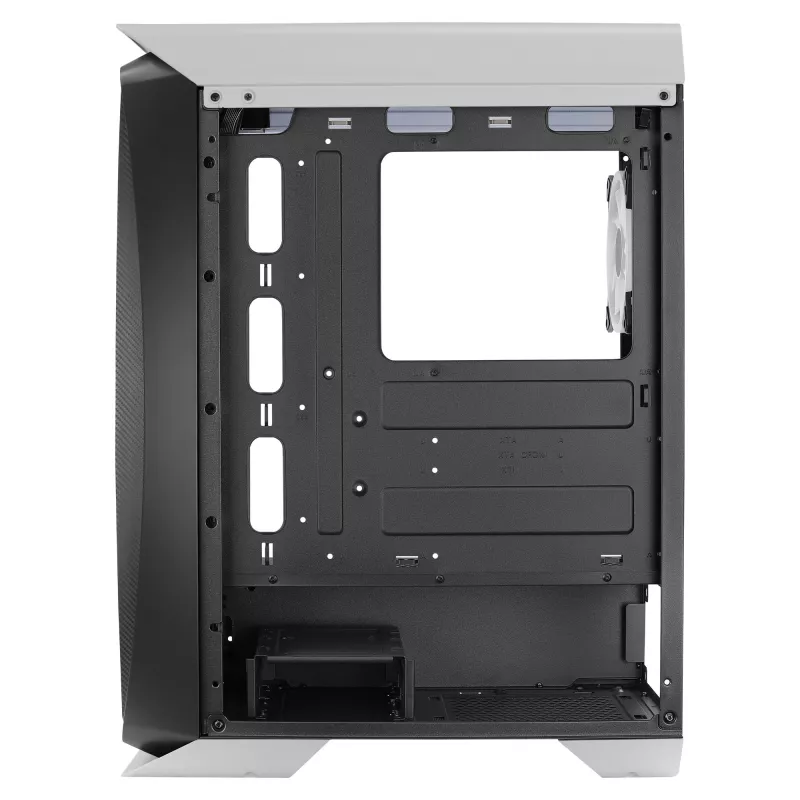 Aerocool AEROONEDUOWHV1 Gaming ATX-behuizing 4xARGB-ventilator wit
