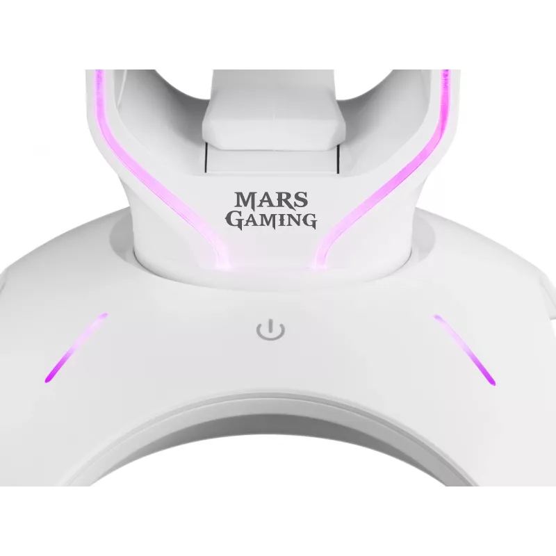 Koptelefoonhouder Mars Gaming MHHPROW wit 456 g