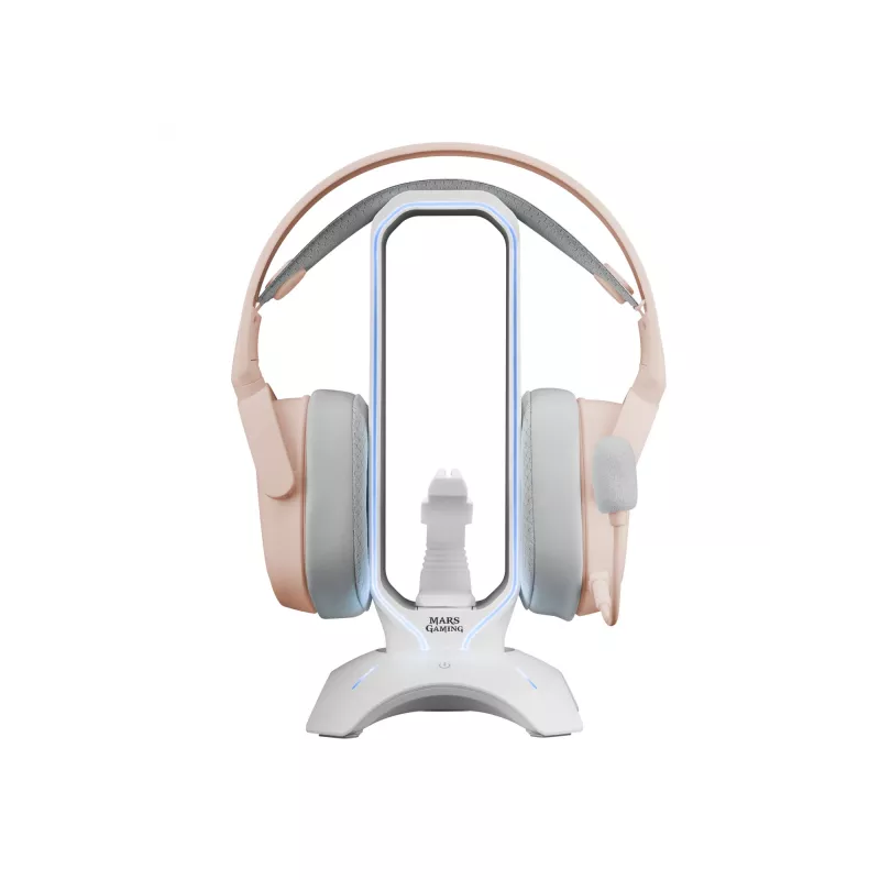 Koptelefoonhouder Mars Gaming MHHPROW wit 456 g