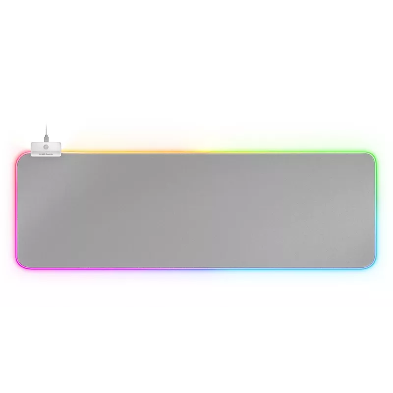 Mars Gaming MMPRGB2S RGB muispad XXL zilver