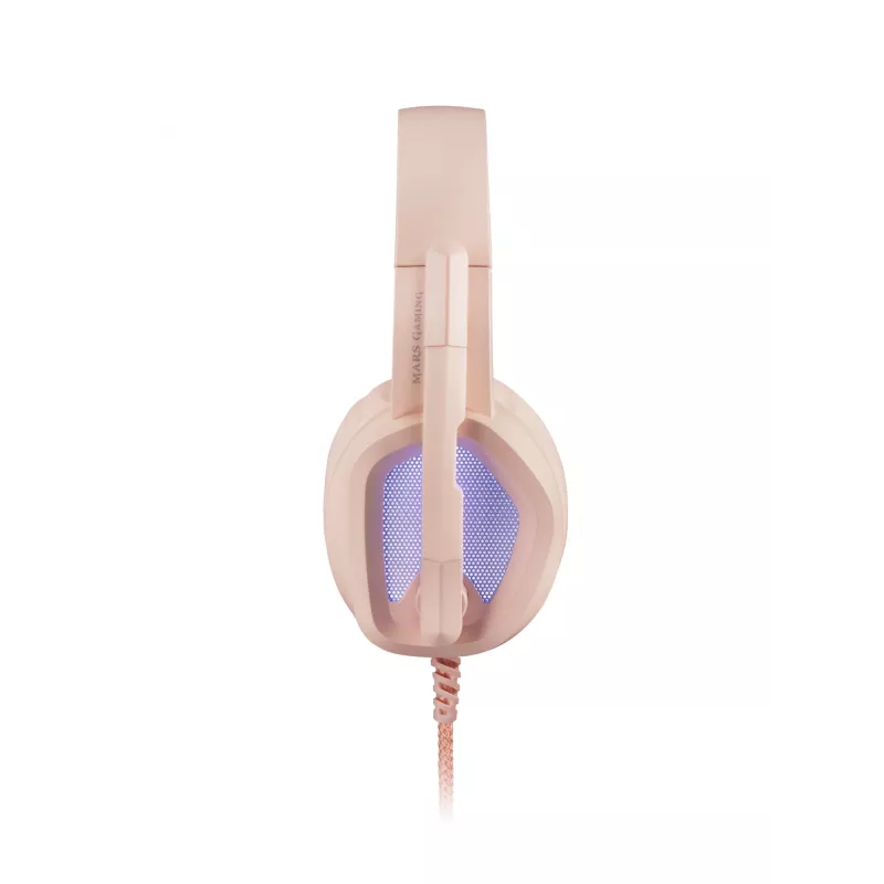 Mars Gaming MH320 headset bedraad hoofdband USB Type-A roze