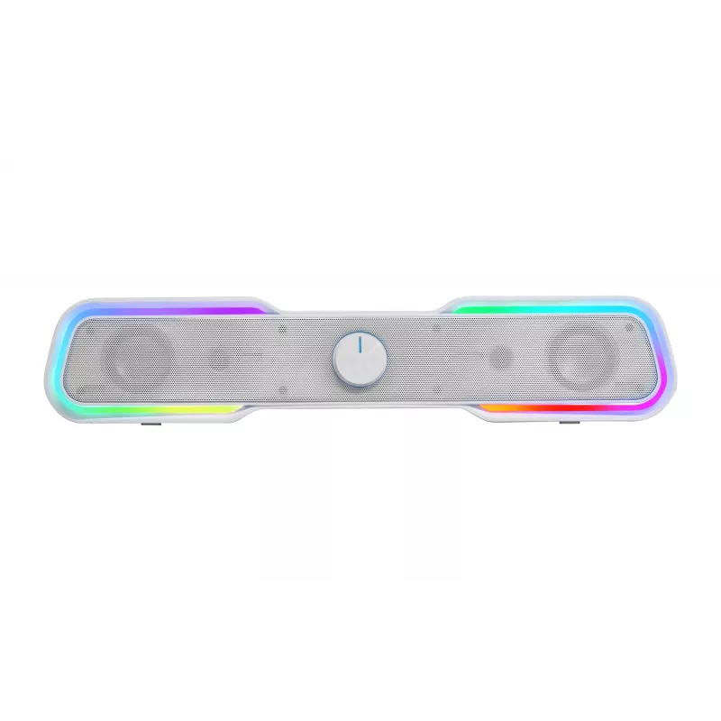 Mars Gaming MSBX, witte luidspreker-soundbar 10W, 10 W, 10 W, wit, bedraad & draadloos, 435 mm, 85 mm