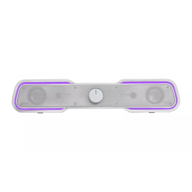 Mars Gaming MSBX, witte luidspreker-soundbar 10W, 10 W, 10 W, wit, bedraad & draadloos, 435 mm, 85 mm