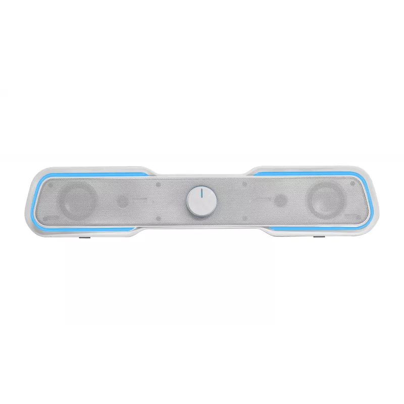 Mars Gaming MSBX, witte luidspreker-soundbar 10W, 10 W, 10 W, wit, bedraad & draadloos, 435 mm, 85 mm
