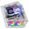 Mars Gaming MC51W wit pc-gaming-ATX-behuizing met dubbel gehard glas, 5x RGB 12cm ventilator