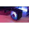 Aerocool Rime 4 Dual Processor-luchtkoeler 12 cm Zwart 1 stuk