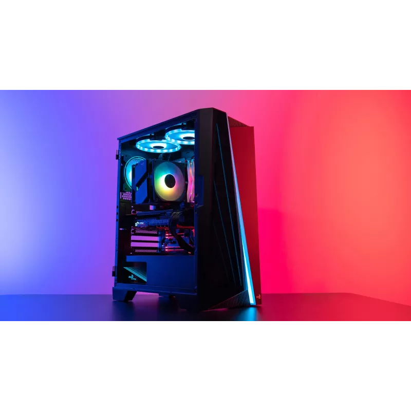 Aerocool Rime 4 Dual Processor-luchtkoeler 12 cm Zwart 1 stuk