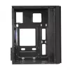 Mars Gaming MC300 Micro ATX Tempered Glass PC-behuizing 3xFRGB ventilator Zwart