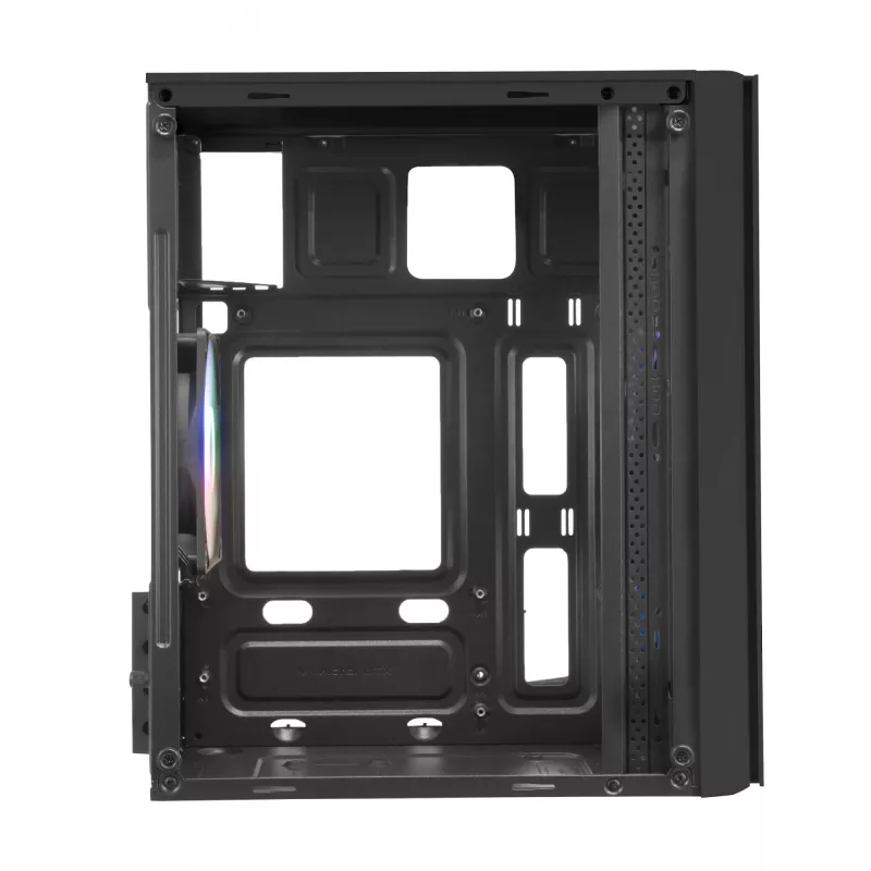 Mars Gaming MC300 Micro ATX Tempered Glass PC-behuizing 3xFRGB ventilator Zwart
