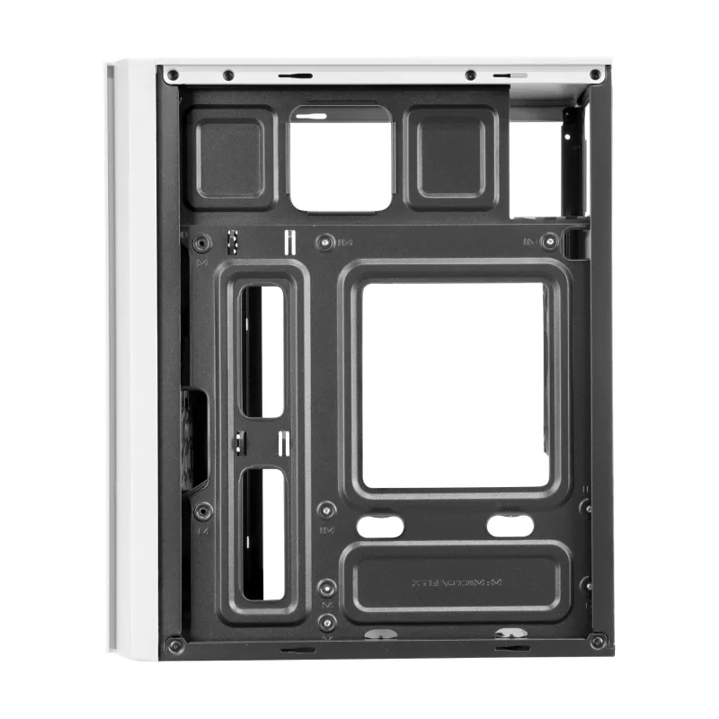 Mars Gaming MC300W Micro-ATX-behuizing met gehard glas, 3x FRGB-ventilator, Wit