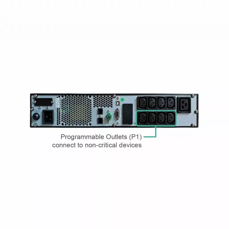 FSP Eufo 3k noodstroomvoorziening (UPS) Line-Interactive 3 kVA 2700 W 8 AC-uitgangen
