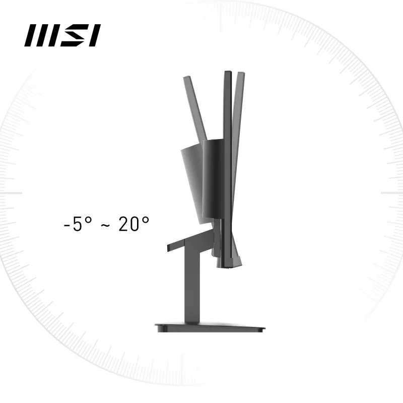 MSI Pro MP2412 Computermonitor 60,5 cm (23,8 inch) 1920 x 1080 Pixel Full HD LCD Zwart