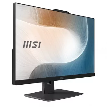 MSI Modern AM242TP 1M-1230EU Intel Core 3 100U 60,5 cm (23,8 inch) 1920 x 1080 Pixel Touchscreen All-in-One-pc 8 GB DDR5-SDRAM 256 GB SSD Windows 11 Pro Wi-Fi 6E (802.11ax) Zwart