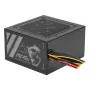 Voeding MSI MAG A500N-H 500 W ATX 24-pins, actieve koeling, zwart