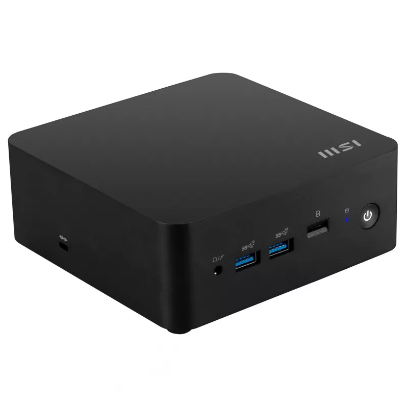 MSI Cubi NUC 13MQG-065BEU 0,84L-pc Zwart i7-1365U Intel SoC
