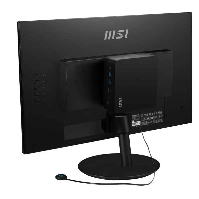 MSI Cubi NUC 13MQG-065BEU 0,84L-pc Zwart i7-1365U Intel SoC