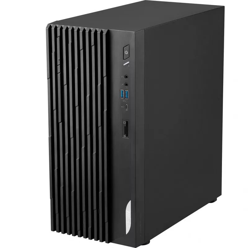 MSI PRO DP180 14A-825EU Pc Intel® Core™ i5 i5-14400 8 GB DDR4-SDRAM 512 GB SSD Windows 11 Pro Desktop Zwart