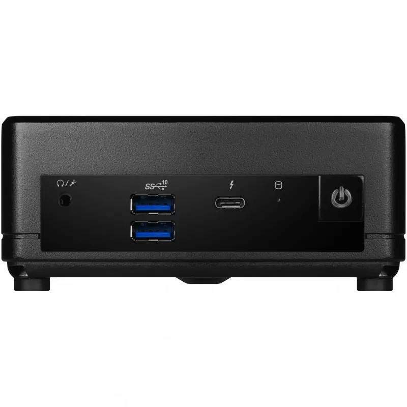MSI Cubi 5 12M-458EU Intel® Core™ i5 i5-1235U 8 GB DDR4-SDRAM 512 GB SSD Windows 11 Pro Mini-pc Zwart