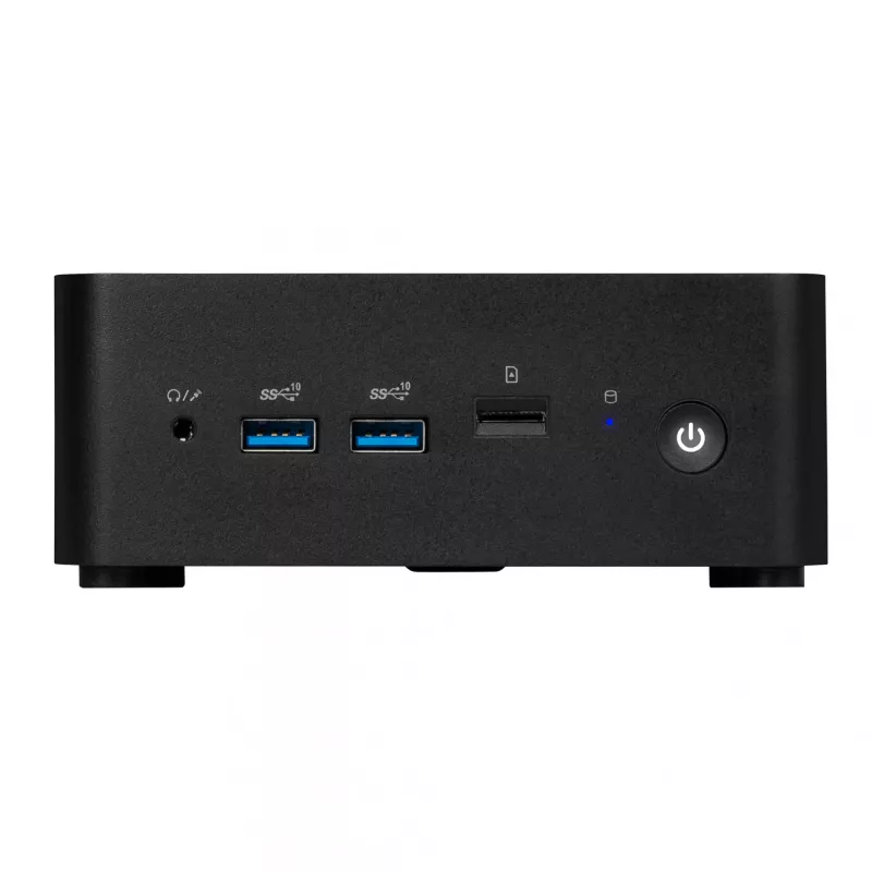MSI Cubi NUC 1MG-283EU Intel Core 7 150U 16 GB DDR5-SDRAM 1 TB SSD Windows 11 Pro Mini-pc Zwart