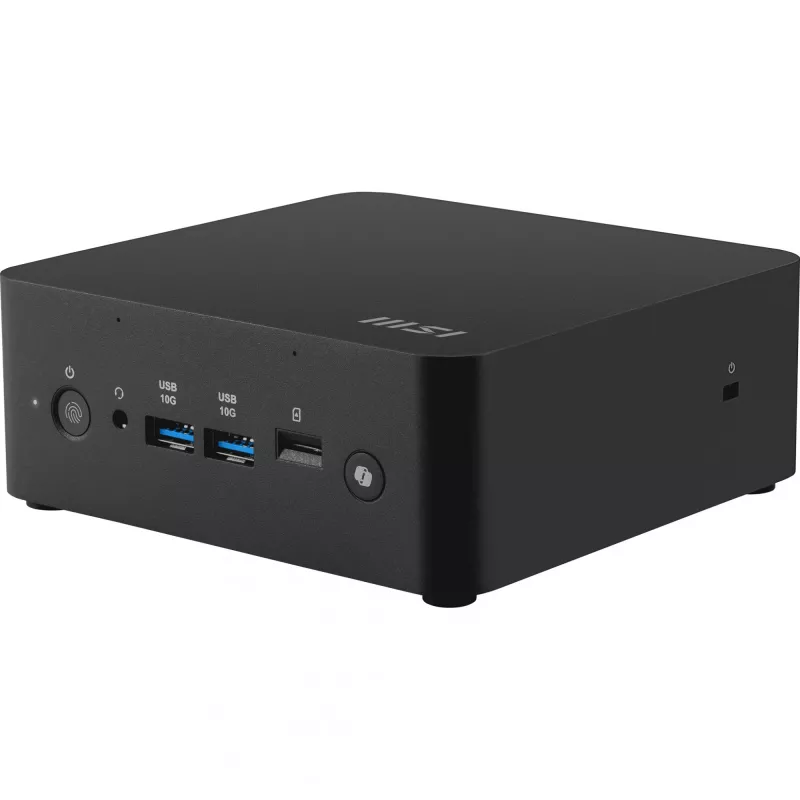 MSI Cubi NUC AI+ 2MG-002EU Copilot+ PC Intel Core Ultra 7 258V 32 GB LPDDR5x-SDRAM 1 TB SSD Windows 11 Home Mini PC zwart