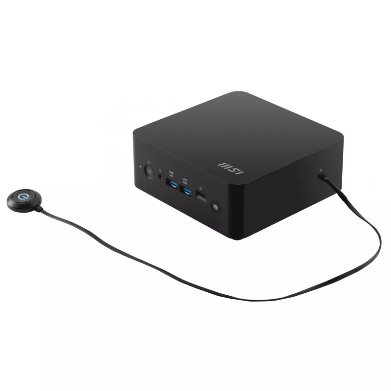 MSI Cubi NUC AI+ 2MG-002EU Copilot+ PC Intel Core Ultra 7 258V 32 GB LPDDR5x-SDRAM 1 TB SSD Windows 11 Home Mini PC zwart