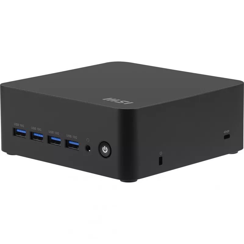 Mini PC MSI Cubi Z AI 8M Barebone R9-8945HS — 0GB, geen besturingssysteem
