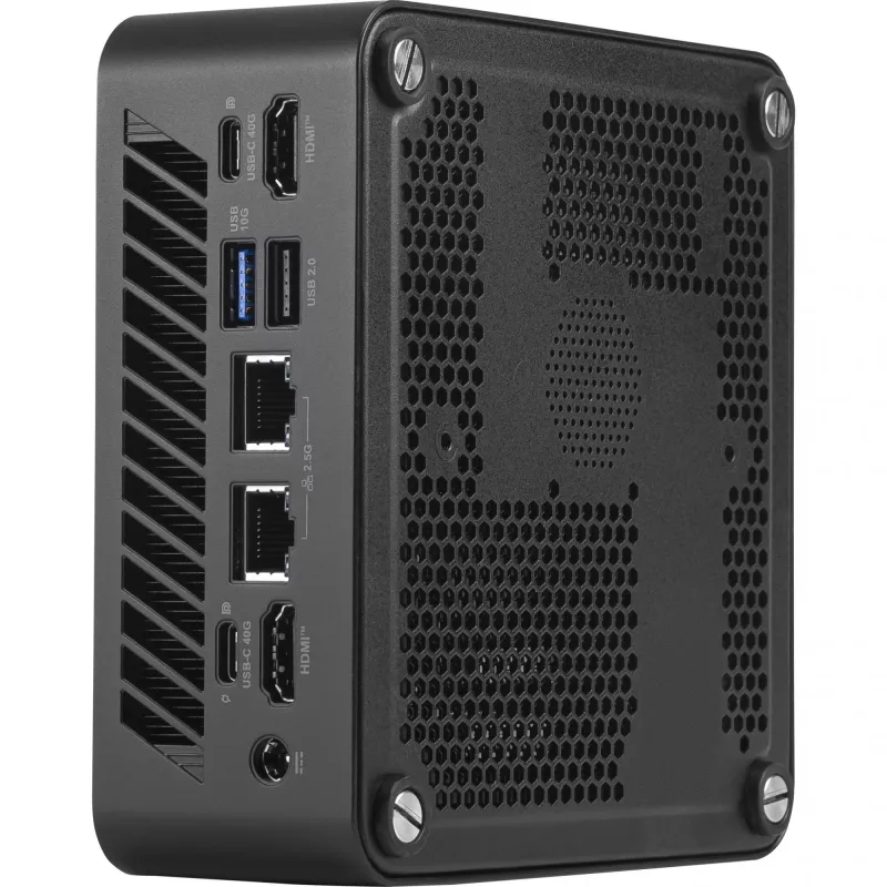 Mini PC MSI Cubi Z AI 8M Barebone R9-8945HS — 0GB, geen besturingssysteem