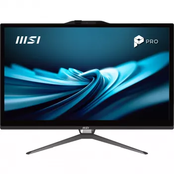 MSI Pro AP222T 14MA-613EU Intel® Core™ i3 i3-14100 54,6 cm (21,5 inch) 1920 x 1080 Pixel Touchscreen All-in-One-PC 8 GB DDR4-SDRAM 512 GB SSD Windows 11 Home Wi-Fi 5 (802.11ac) zwart