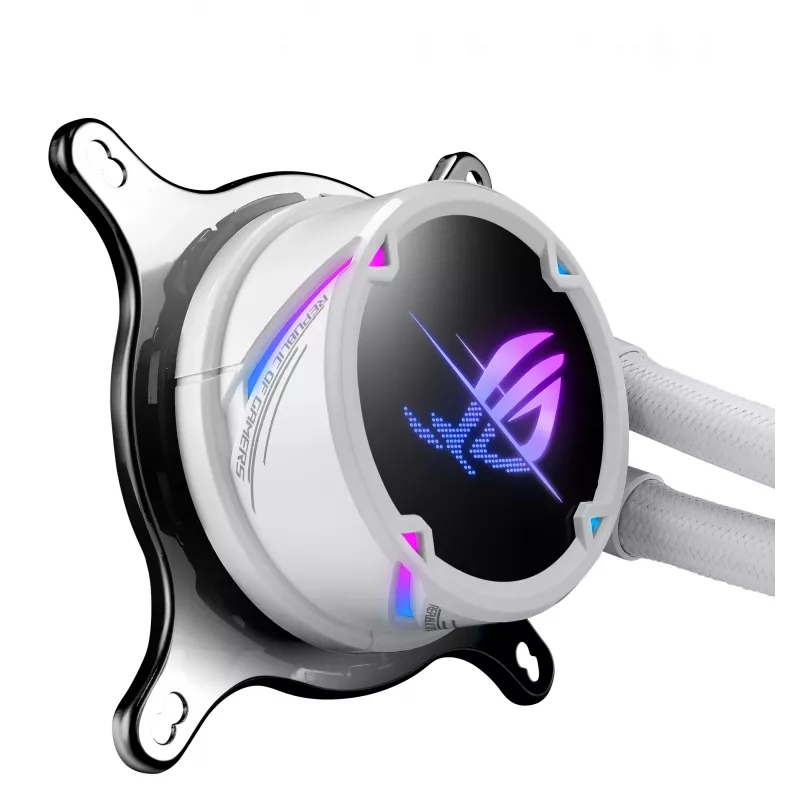 ASUS ROG Strix LC II 360 ARGB White Edition processor all-in-one vloeistofkoeler 12 cm