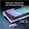 Mechanisch draadloos toetsenbord ASUS ROG Azoth X — US-layout, Bluetooth & RF 2,4 GHz, wit