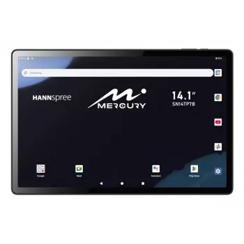 Hannspree Mercury Mediatek LTE 128 GB 35,8 cm (14,1 inch) 6 GB Wi-Fi 5 (802.11ac) Android 15 zwart