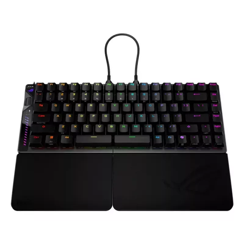 Toetsenbord ASUS ROG Falcata Gaming USB RF Draadloos Bluetooth Zwart 75%