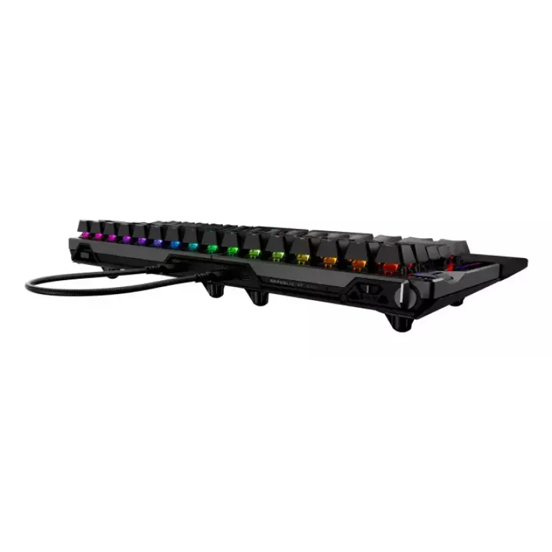 Toetsenbord ASUS ROG Falcata Gaming USB RF Draadloos Bluetooth Zwart 75%