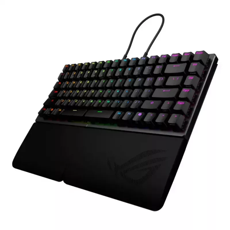 Toetsenbord ASUS ROG Falcata Gaming USB RF Draadloos Bluetooth Zwart 75%