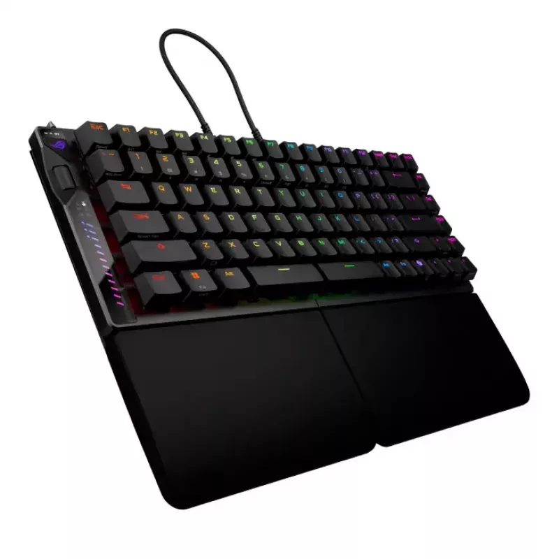 Toetsenbord ASUS ROG Falcata Gaming USB RF Draadloos Bluetooth Zwart 75%