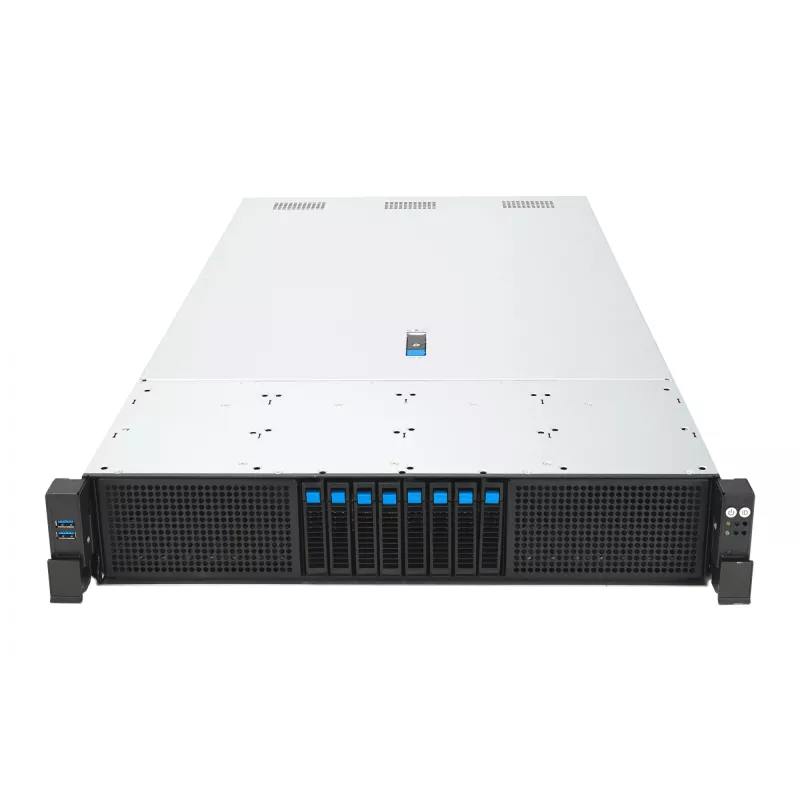 Rackserver ASUS RS720-E12-RS8G 3,2 kW redundante voeding, 8 hot-swap-bays