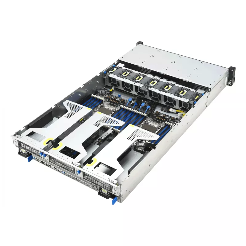 Rackserver ASUS RS720-E12-RS8G 3,2 kW redundante voeding, 8 hot-swap-bays