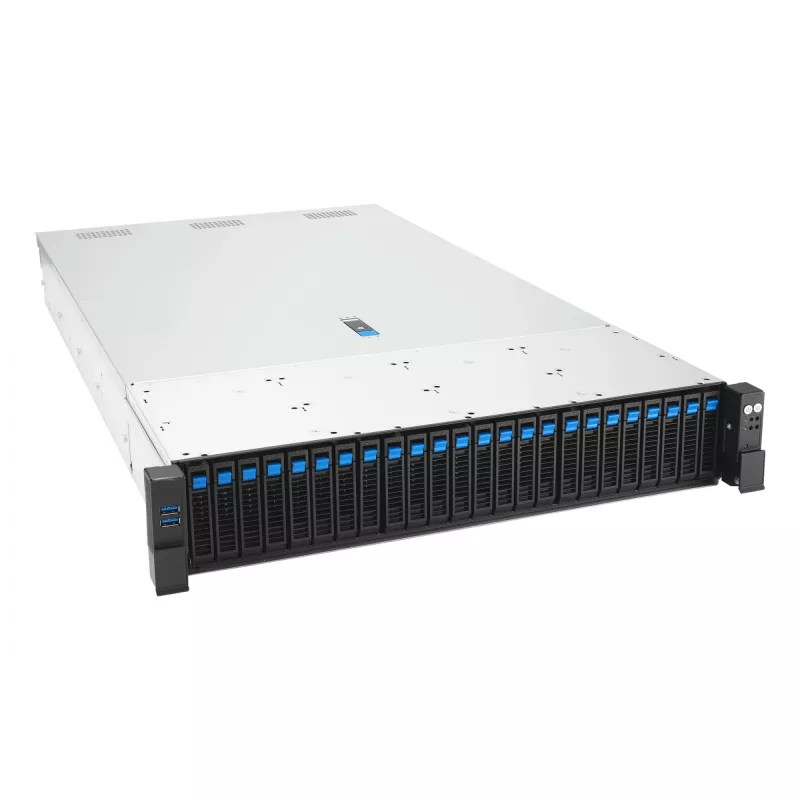 Server ASUS RS720-E12-RS24G 3,2 kW 24N – Rackserver met 3,2 kW voeding en 24 drive-bays