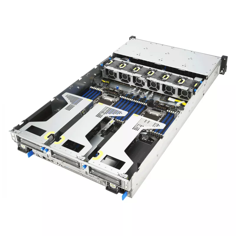 Server ASUS RS720-E12-RS24G 3,2 kW 24N – Rackserver met 3,2 kW voeding en 24 drive-bays