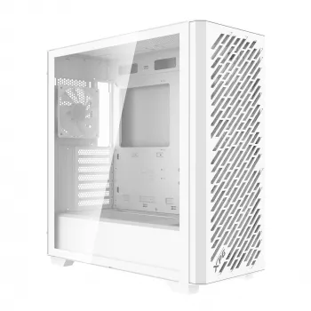 XPG VALOR AIR PRO Mid-Tower behuizing, Midi Tower, PC, wit, ATX, EATX, micro ATX, Mini-ATX, SPCC, gehard glas, meerkleurig