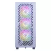 XPG VALOR AIR PRO Mid-Tower behuizing, Midi Tower, PC, wit, ATX, EATX, micro ATX, Mini-ATX, SPCC, gehard glas, meerkleurig