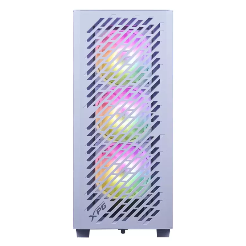 XPG VALOR AIR PRO Mid-Tower behuizing, Midi Tower, PC, wit, ATX, EATX, micro ATX, Mini-ATX, SPCC, gehard glas, meerkleurig