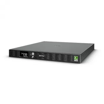 CyberPower PR1000ELCDRT1U onderbrekingsvrije stroomvoorziening (UPS) Line-Interactive 1 kVA 800 W 6 AC-uitgangen