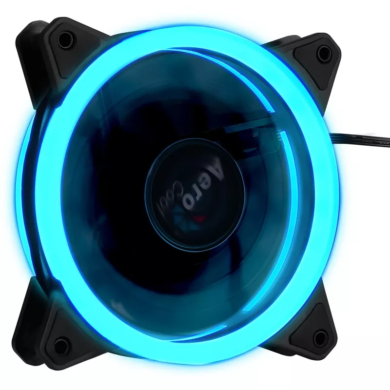 Aerocool Rev RGB computerbehuizingsventilator 12 cm zwart