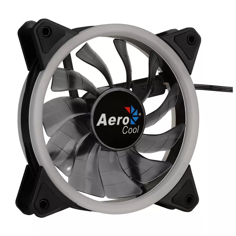 Aerocool Rev RGB computerbehuizingsventilator 12 cm zwart