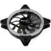 Aerocool Rev RGB computerbehuizingsventilator 12 cm zwart