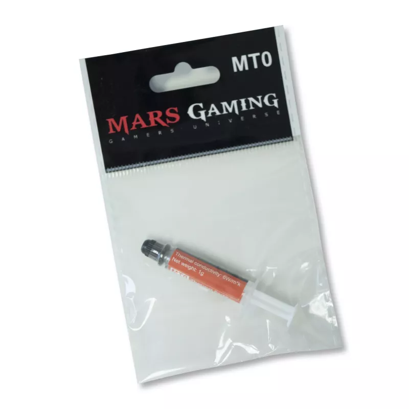 Mars Gaming MT0 PC-koelpasta 1g 6W temperatuur 30-280º maximale veiligheid